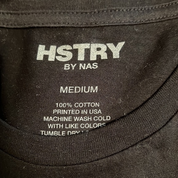 HSTRY Black Tee - Picture 3 of 3